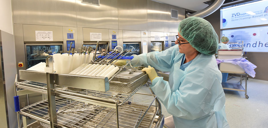 Sterilisationstechnik der Evangelischen Krankenhausgemeinschaft Herne | Castrop-Rauxel